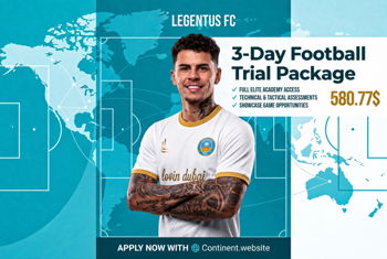 LEGENTUS FC Dubai — 3-Day Football Trial